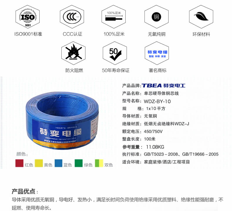 特变电工电线电缆批发