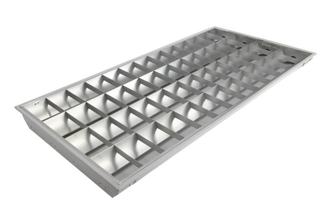 T8 LED格栅灯盘传统格栅灯盘布LED线路